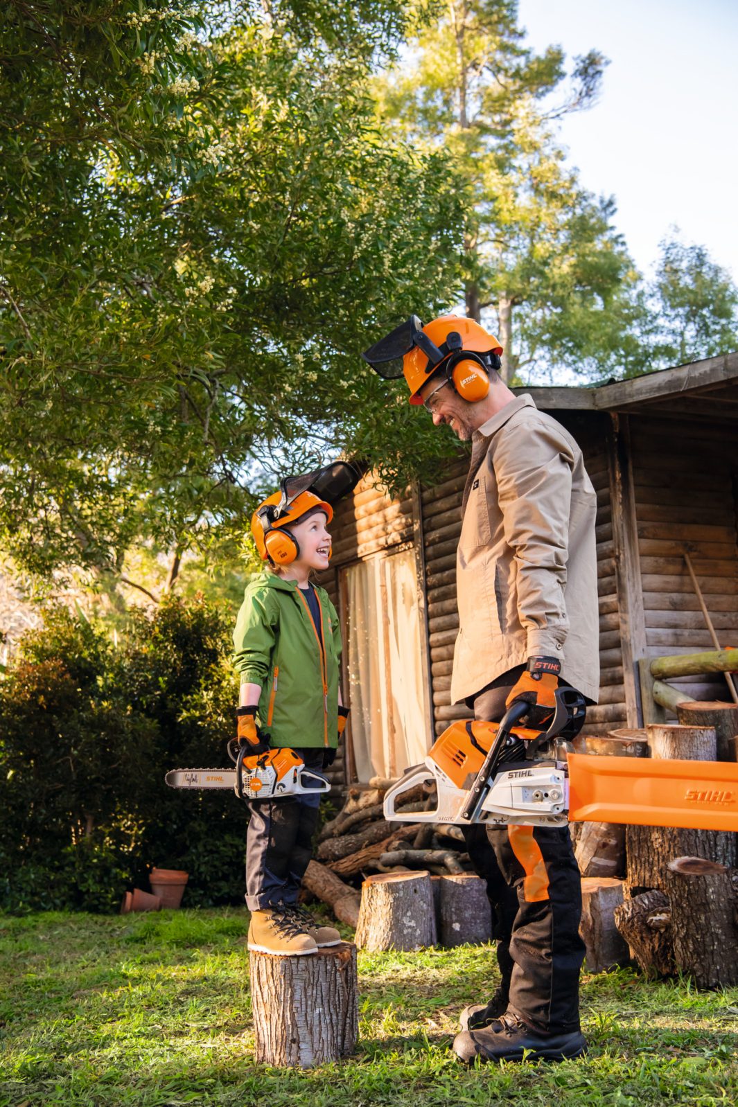 Motosierra de juguete STIHL