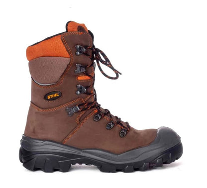 Botas anticorte de cuero y repelentes al agua STIHL Dynamic S3